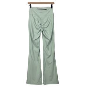 ECHT High Rise Flare Leggings Mint‎ Green Size Large Athleisure Workout
